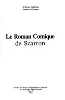 Le Roman comique de Scarron by Charles Dédéyan cover