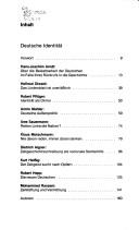 Deutsche Identität by Caspar von Schrenck-Notzing, Mohler, Armin cover
