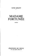 Madame Fortunée by Nine Moati cover
