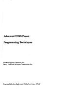 Advanced UCSD Pascal programming techniques