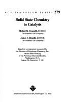 Solid state chemistry in catalysis