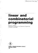 Linear and combinatorial programming