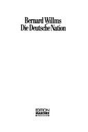 Die deutsche Nation by Bernard Willms cover
