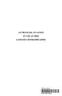 Le français, le sango et les autres langues centrafricaines