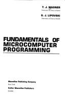 Fundamentals of microcomputer programming