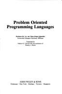 Problem oriented programming languages