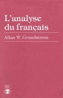 L' analyse du français by Allan W. Grundstrom cover