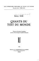 Chants du toit du monde by Rémy Dor cover