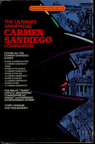 The ultimate unofficial Carmen Sandiego companion