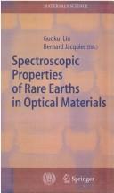 Spectroscopic properties of rare earths in optical materials