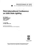 Third International Conference on Solid State Lighting