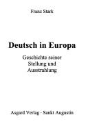 Deutsch in Europa by Stark, Franz. cover