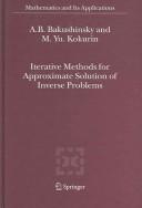 Iterative methods for approximate solution of inverse problems