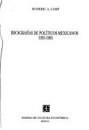 Mexican political biographies, 1935-1981