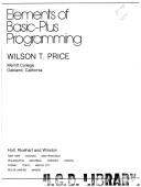 Elements of Basic-plus programming