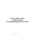 Les Toma (Guinée et Liberia) au temps des négriers et la colonisation françai se, XVIe-XXe siècles by Facinet Béavogui cover
