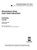 Nanoscience using laser-solid interactions by F. Träger cover