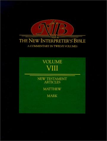 The New Interpreter's Bible