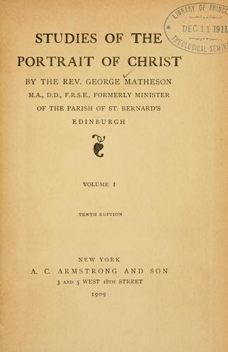 Studies of the portrait of Christ