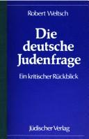Die deutsche Judenfrage by Robert Weltsch cover