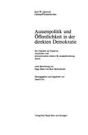 Aussenpolitik und Öffentlichkeit in der direkten Demokratie by Karl W. Deutsch cover