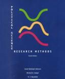 Political science research methods