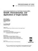International Conference on Solid State Crystals 2000