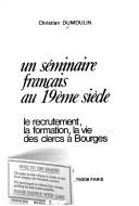 Un séminaire français au 19ème siècle