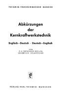 Abkürzungen der Kernkraftwerkstechnik by G. H. Freyberger cover
