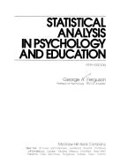 Statistical analysis in psychology and education