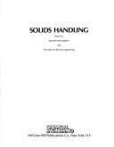 Solids handling (Chemical Engineering)