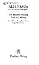 Der deutsche Frühling by Wilhelm Pevny cover