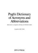 A dictionary of acronyms & abbreviations