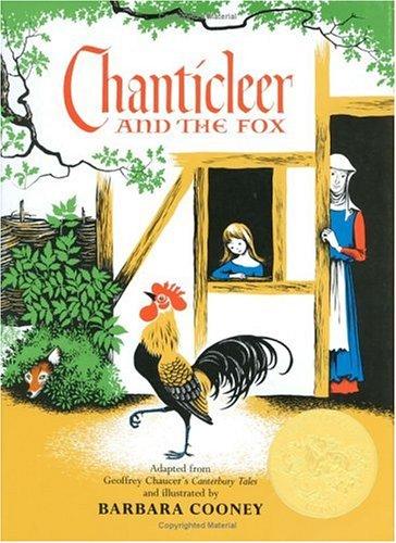 Chanticleer and the fox by Barbara Cooney cover