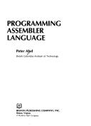 Programming assembler language