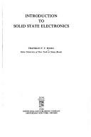 Introduction to solid state electronics