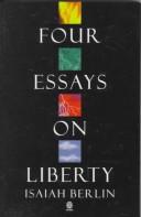 Four Essays on Liberty