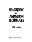 Handbook of animation techniques by Eli L. Levitan cover