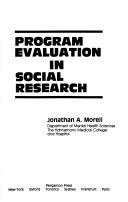 Program evaluation in social research