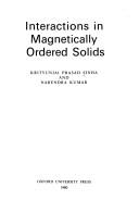 Interactions in magnetically ordered solids