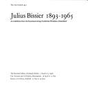 Julius Bissier, 1893-1965