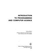 Introduction to programming and computer science