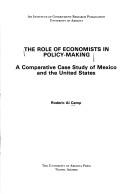 The role of economists in policy-making