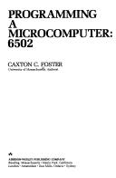 Programming a microcomputer