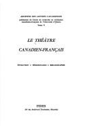 Le Théâtre canadien-français by  cover