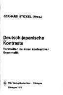 Deutsch-japanische Kontraste by Gerhard Stickel cover