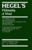 Hegel's Philosophy of mind