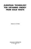 European technology for obtaining energy from solid waste