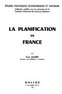 La planification en France by Yves Ullmo cover