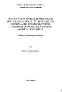 Morale et les autres lexèmes formés sur le radical moral-étudiés dans des dictionnaires et dans des textes littéraires français de la seconde moitié du XVIIIe siècle by Lydia Undhagen cover